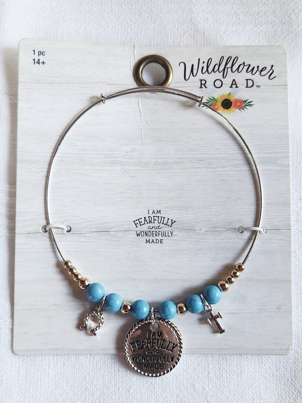 Wildflower Road "I Am Fearfully And Wonderfully Made" Bracelet